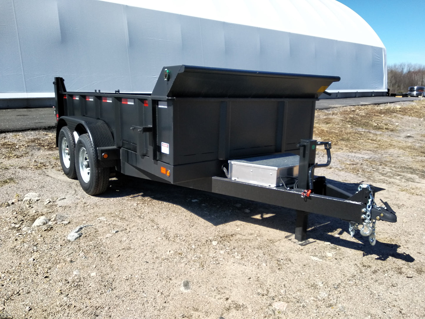 2024 CANADA TRAILERS DT6.512-14K Ramp Kit Dump Trailer 6.5x12 ft 14,000 lbs GVWR #58933