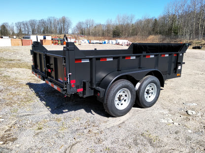 2024 CANADA TRAILERS DT6.512-14K Ramp Kit Dump Trailer 6.5x12 ft 14,000 lbs GVWR #58933