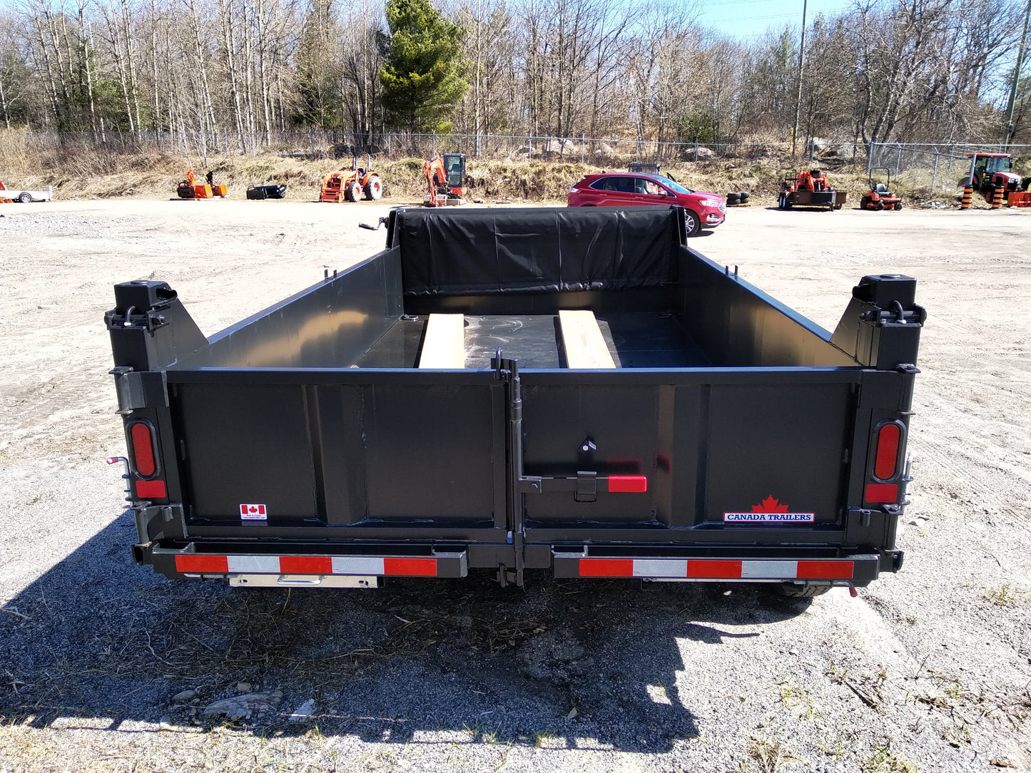 2024 CANADA TRAILERS DT6.512-14K Ramp Kit Dump Trailer 6.5x12 ft 14,000 lbs GVWR #58933