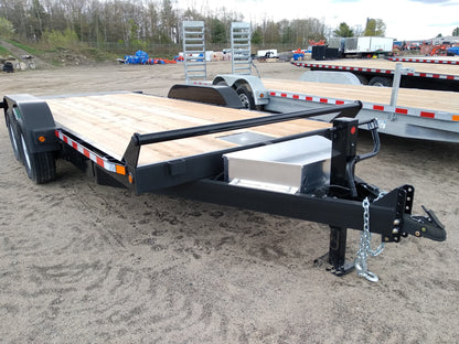 2023 CANADA TRAILERS ETL718-10K Electric Tilt Load Trailer 7x18ft 9900lbs GVWR #53921