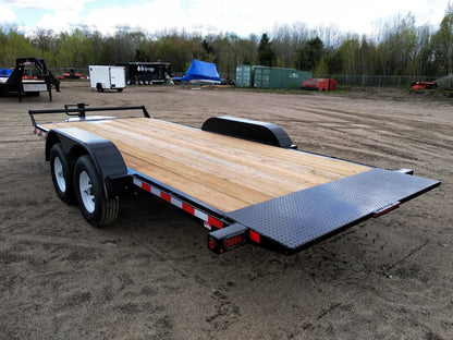 2023 CANADA TRAILERS ETL718-10K Electric Tilt Load Trailer 7x18ft 9900lbs GVWR #53921