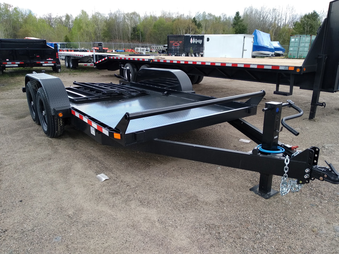 2023 CANADA TRAILERS SL714-14K Scissor Lift Trailer 7x14 ft 14000 lbs GVWR #57271