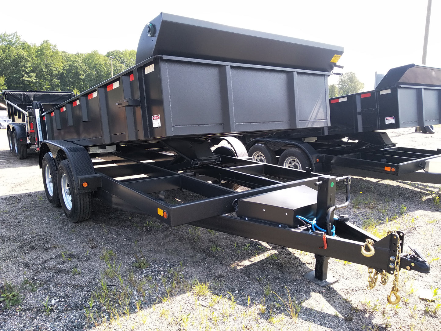 2025 CANADA TRAILERS DT8314-14K 14ft DUMP TRAILER 14,000 LBS GVWR #60638