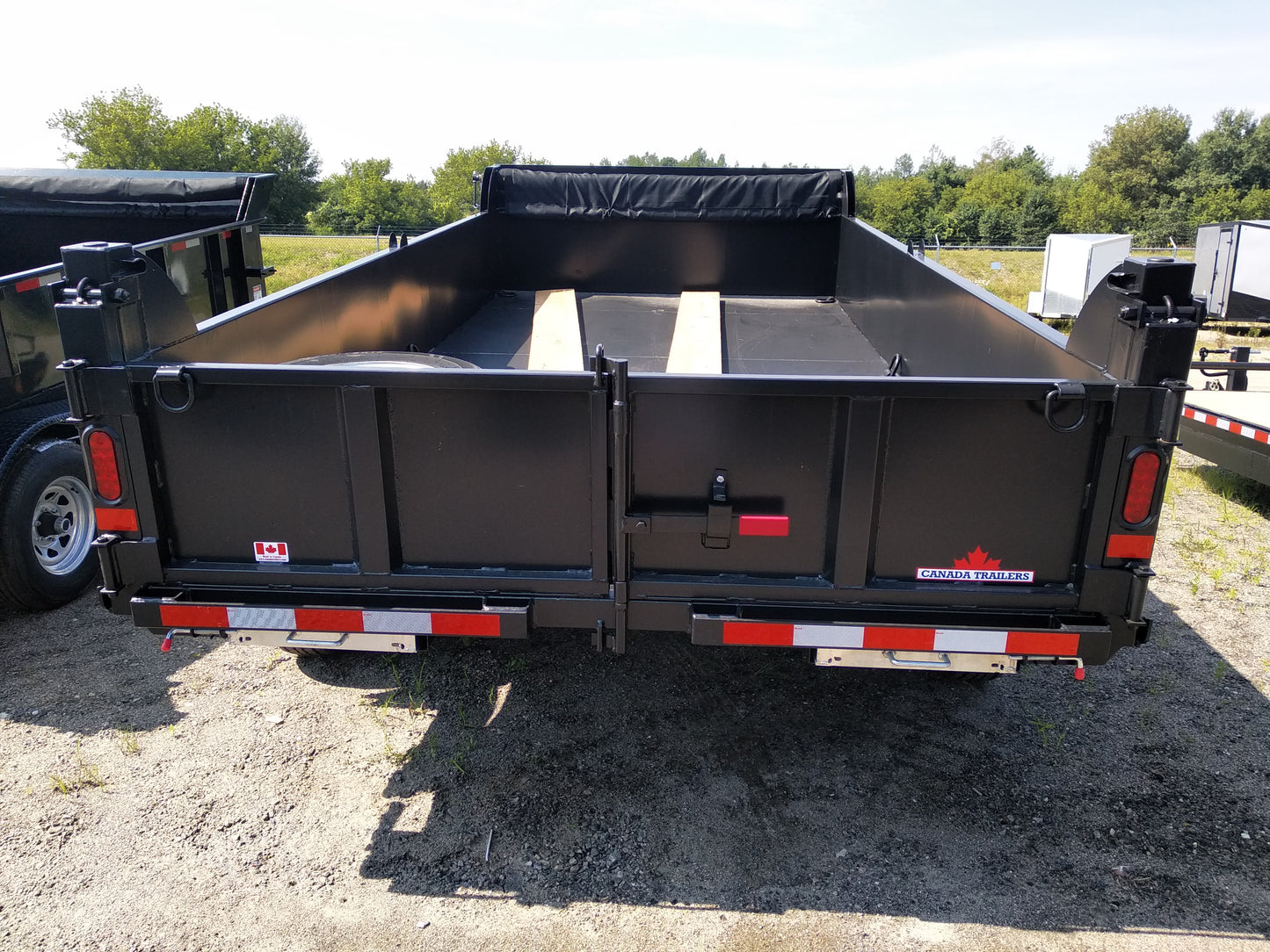 2025 CANADA TRAILERS DT8314-14K 14ft DUMP TRAILER 14,000 LBS GVWR #60638