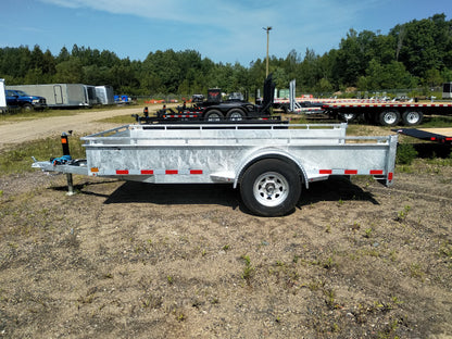 2025 CANADA TRAILERS UT612-5K STEEL SIDE UTILITY TRAILER 6X12 FT 5,200 LBS GVWR #60636