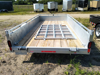 2025 CANADA TRAILERS UT612-5K STEEL SIDE UTILITY TRAILER 6X12 FT 5,200 LBS GVWR #60636