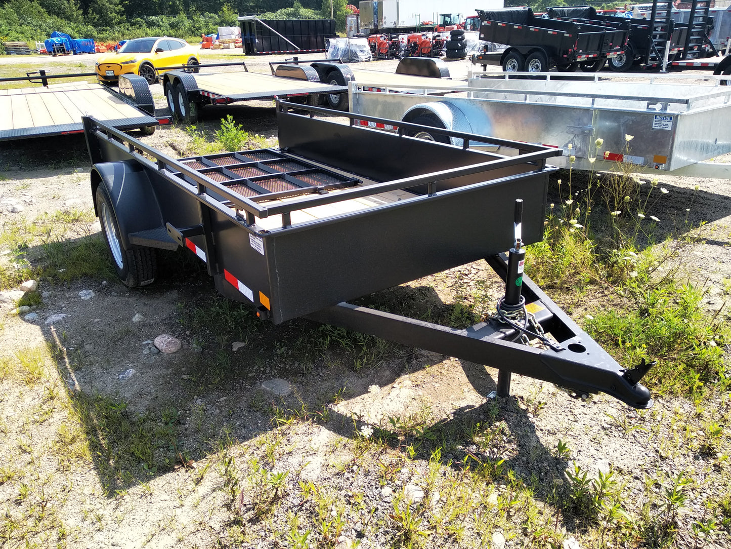 2025 CANADA TRAILERS UT510-3K STEEL SIDE UTILITY TRAILER 2,990lbs GVWR #60641