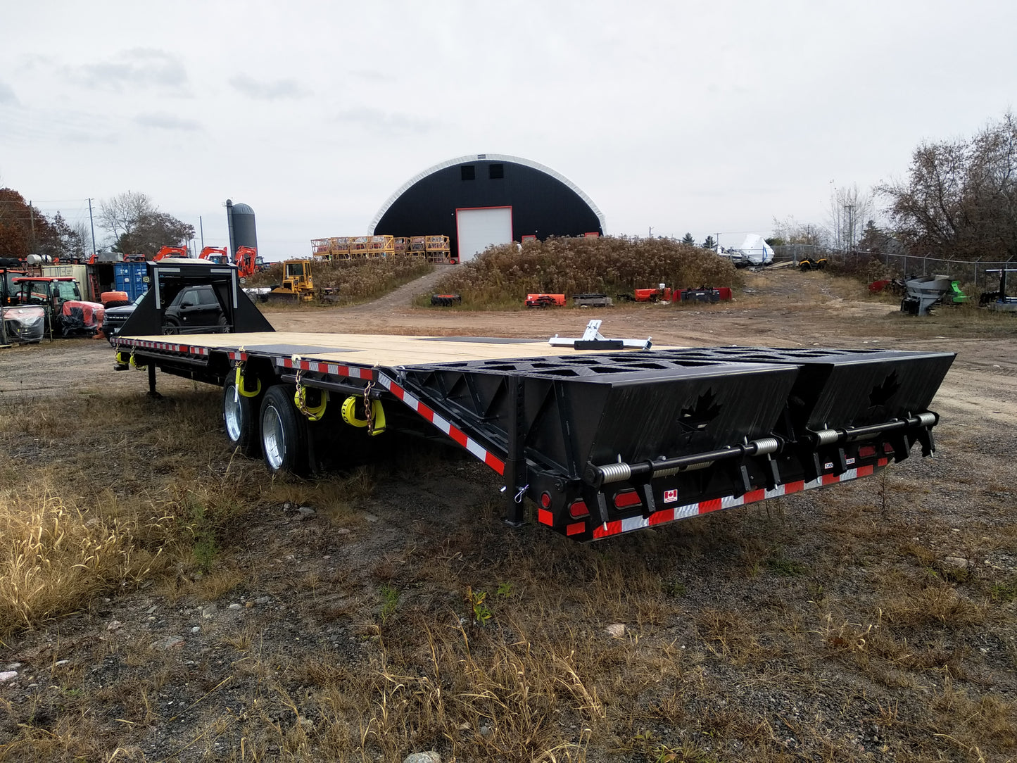 2024 CANADA TRAILERS GNXD35-30KD Gooseneck Float Trailer 8.5x35ft 30000lbs GVWR #61769