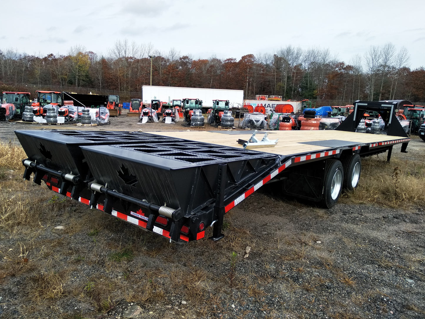 2024 CANADA TRAILERS GNXD35-30KD Gooseneck Float Trailer 8.5x35ft 30000lbs GVWR #61769