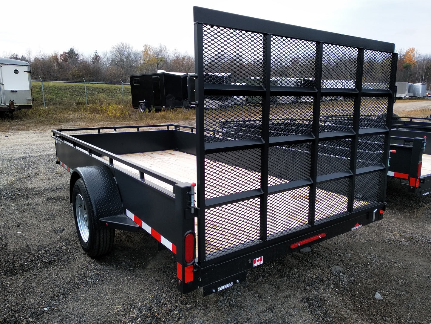 2025 Canada Trailers UT612-3K Utility Trailer 6x12 ft 2,990 lbs GVWR #61244