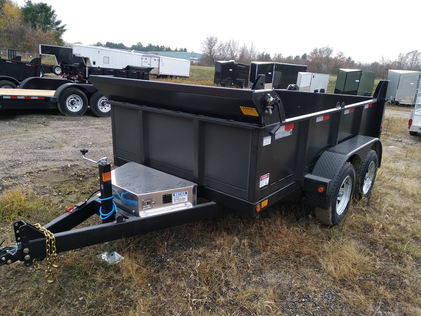 2025 Canada Trailers DT610-7K Dump Trailer 6x10 ft 7,000 lbs GVWR #61767