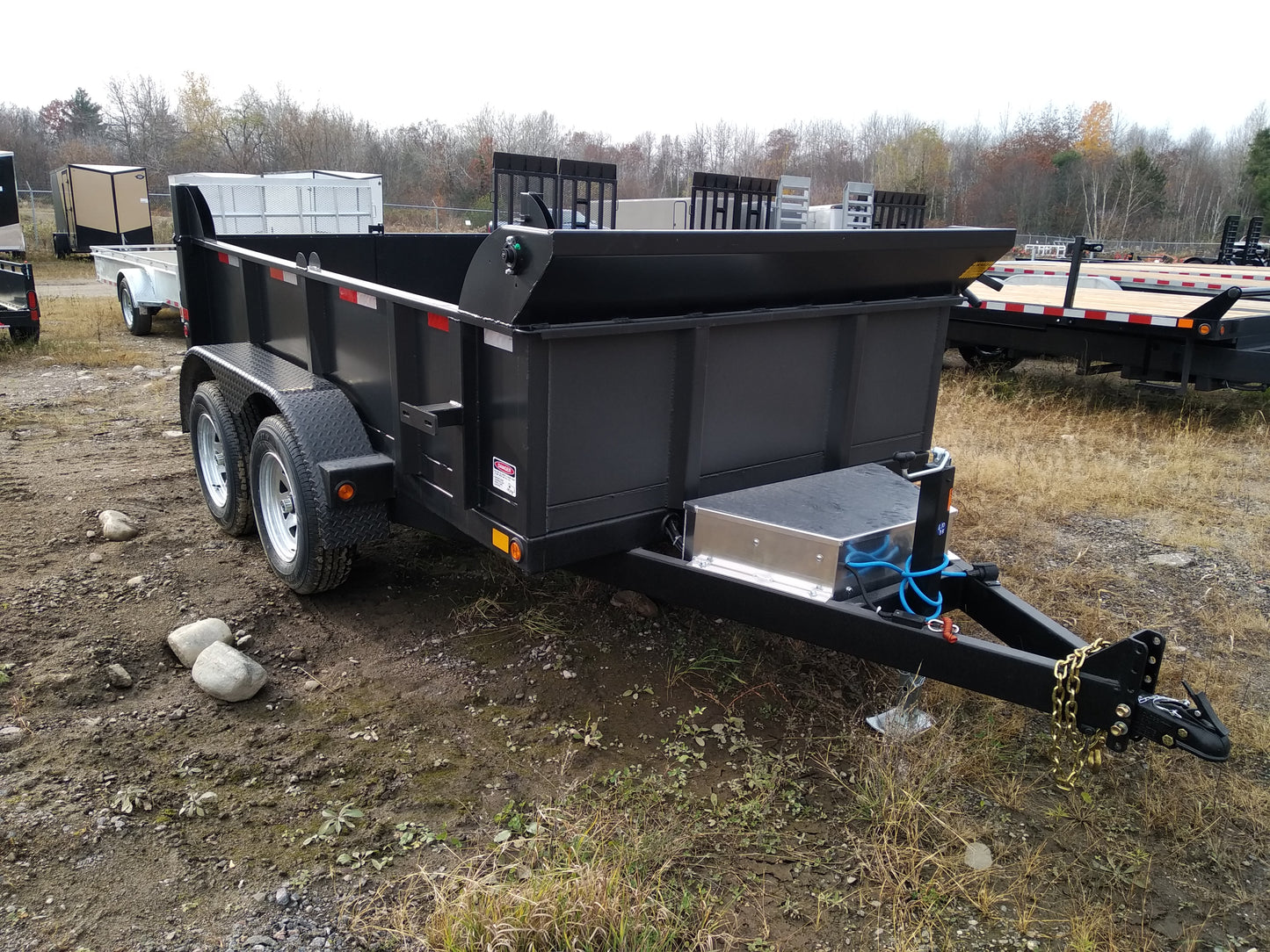 2025 Canada Trailers DT610-7K Dump Trailer 6x10 ft 7,000 lbs GVWR #61767