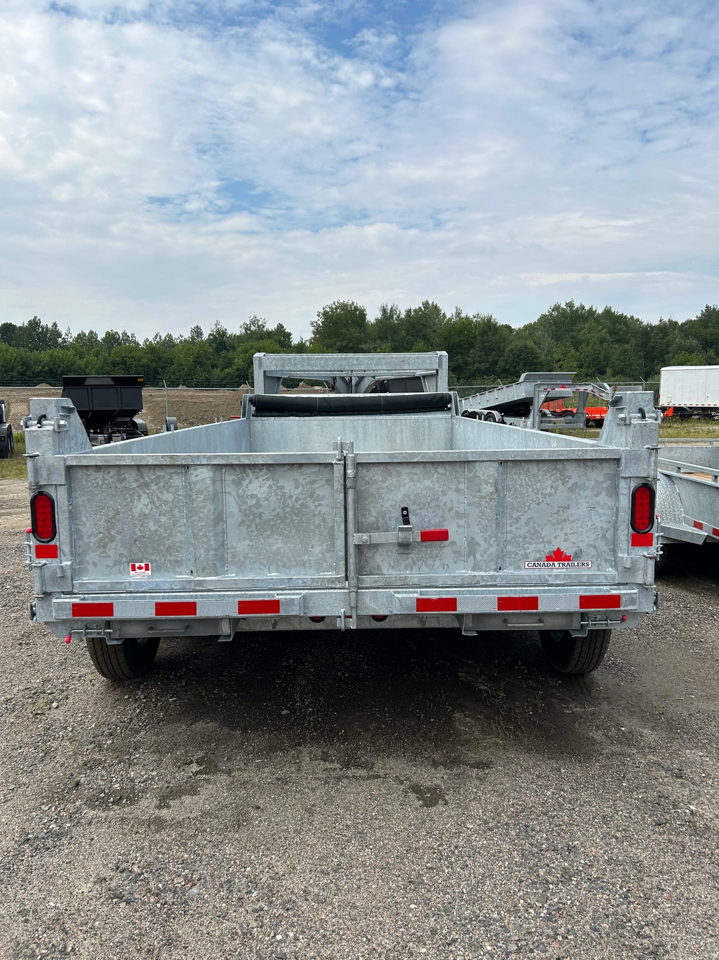 2023 CANADA TRAILERS GNDT8316-21KTR Gooseneck Dump Trailer 7x16ft 21000lbs GVWR #56729