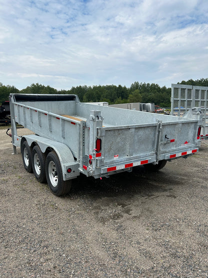 2023 CANADA TRAILERS GNDT8316-21KTR Gooseneck Dump Trailer 7x16ft 21000lbs GVWR #56729