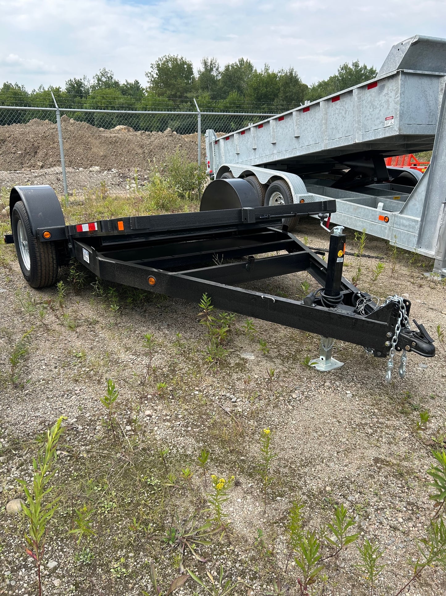 2023 CANADA TRAILERS TL612-7K Silngle Axle Tiltbed Trailer 6x12ft 7000lbs GVWR #56725