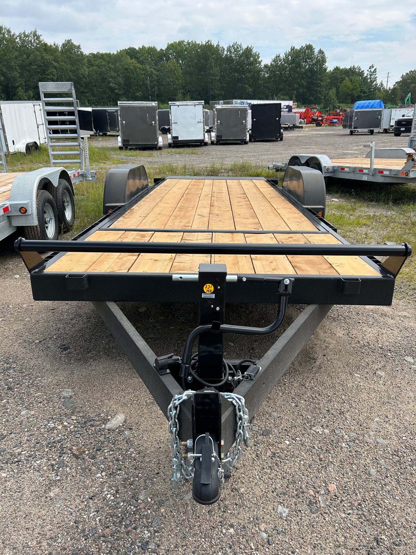 2023 CANADA TRAILERS TL721-14K Split Tilt Load Trailer 7x21ft 14000lbs GVWR #56728