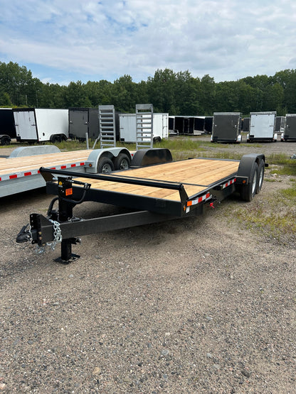 2023 CANADA TRAILERS TL721-14K Split Tilt Load Trailer 7x21ft 14000lbs GVWR #56728