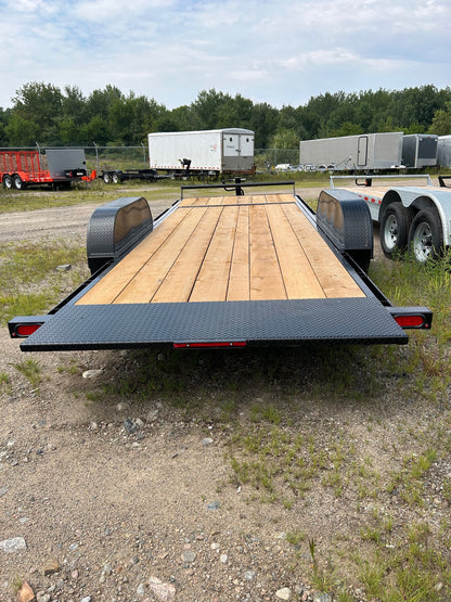 2023 CANADA TRAILERS TL721-14K Split Tilt Load Trailer 7x21ft 14000lbs GVWR #56728