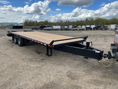 2023 CANADA TRAILERS BT25-24KD Beavertail Pintle Deckover 8.5x25ft 24000lbs GVWR #55358