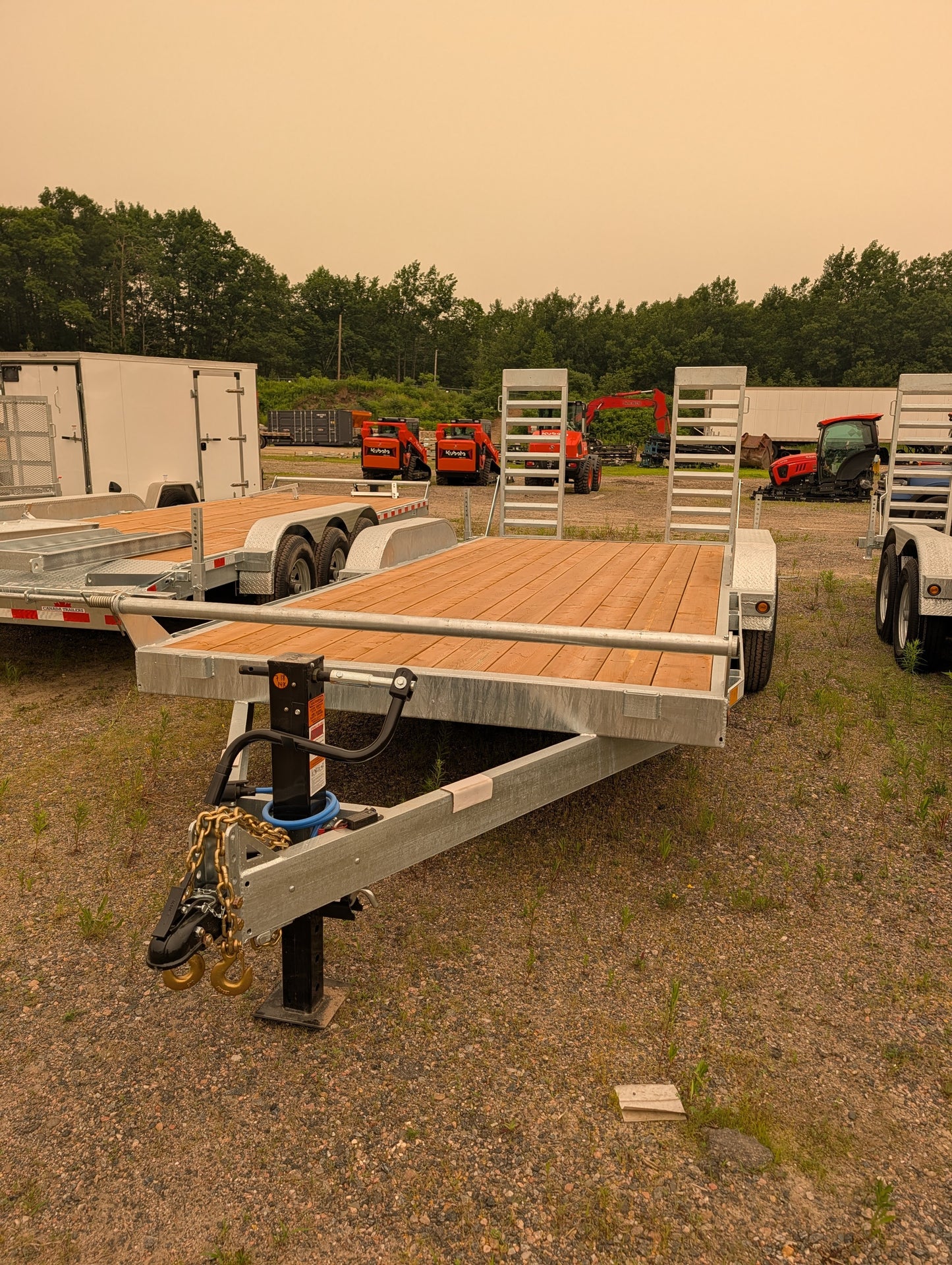 Cargo Equipment Trailer, 7 x 18', Canada Trailers