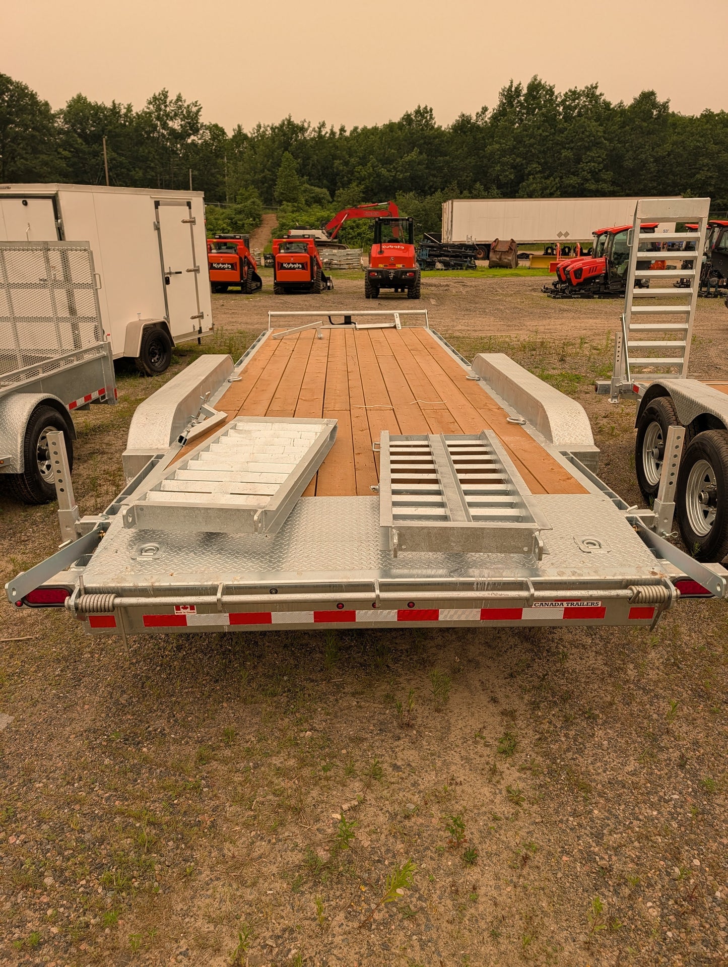 Cargo Equipment Trailer, 7 x 24', Canada Trailers