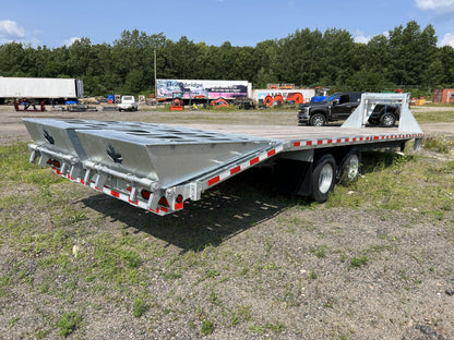 2024 Galvanized Gooseneck Float (GNFT30-24KD), 8' by 30', GVWR: 25,920lbs, #62217