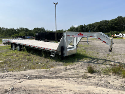 2024 Galvanized Gooseneck Float (GNFT30-24KD), 8' by 30', GVWR: 25,920lbs, #62217