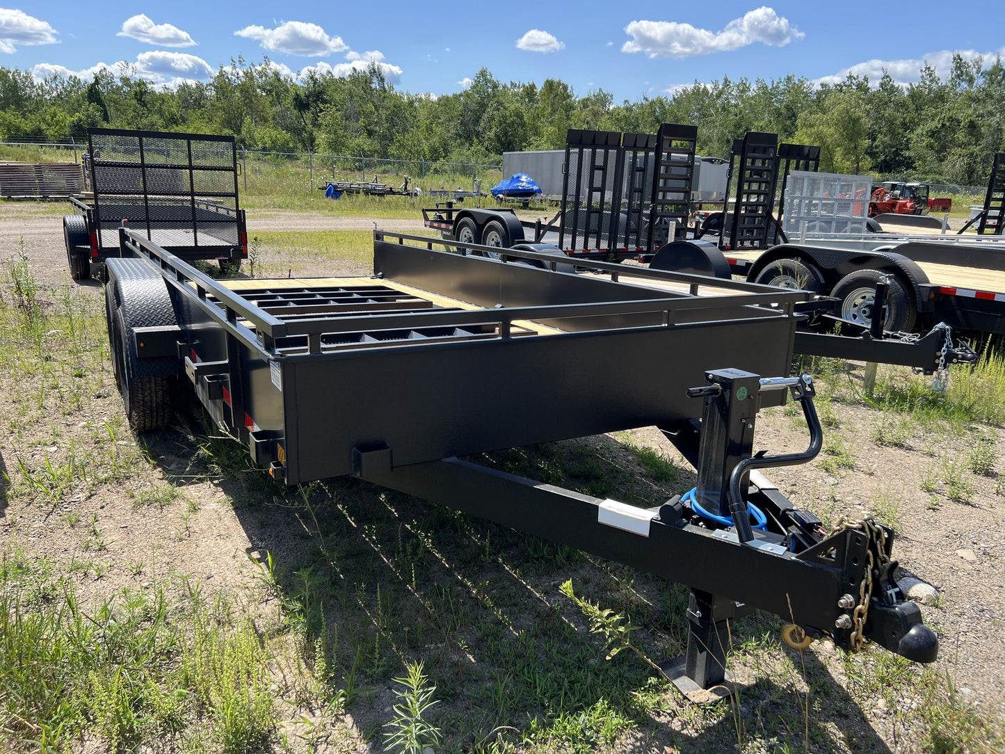 2026 Utility Trailer + full width ramp(UT716-10K), 7'x16', GVWR: 9,900lbs, #64995