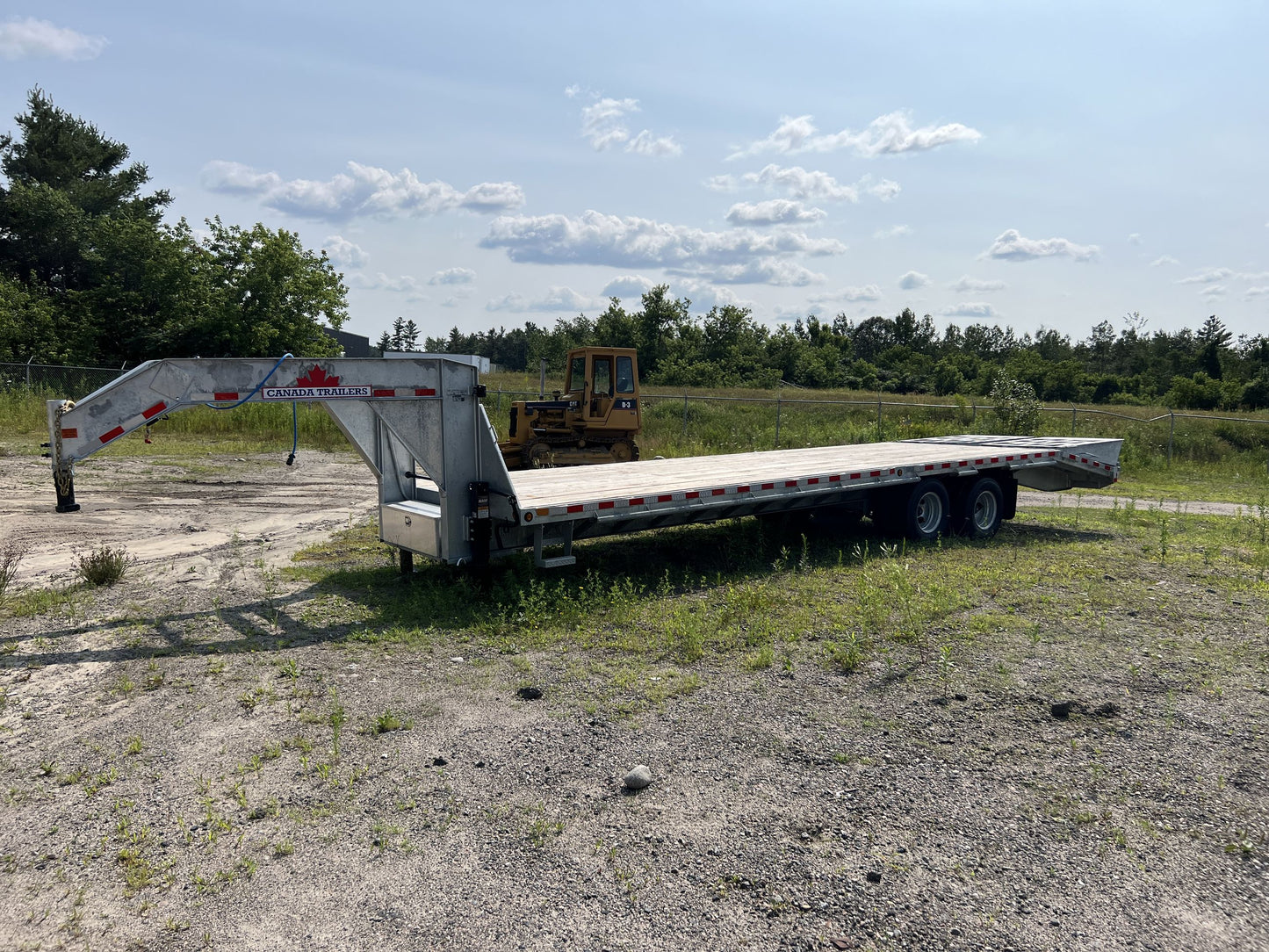 2024 Galvanized Gooseneck Float (GNFT30-24KD), 8' by 30', GVWR: 25,920lbs, #62217