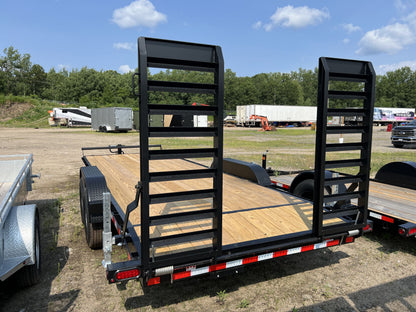 2025 Car Hauler Trailer w/ Powder Coat (CE722-14K), 22'x17', GVWR: 14,000lbs, #64720